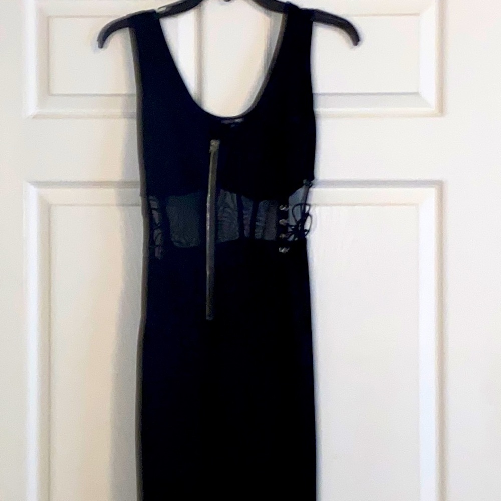 Black FashionNova jumpsuit XL